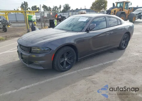 2015 Dodge Charger Sxt из США, поврежденный, VIN 2C3CDXHG3FH770651